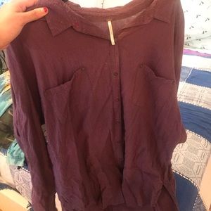 Free People Vietnam Flannel